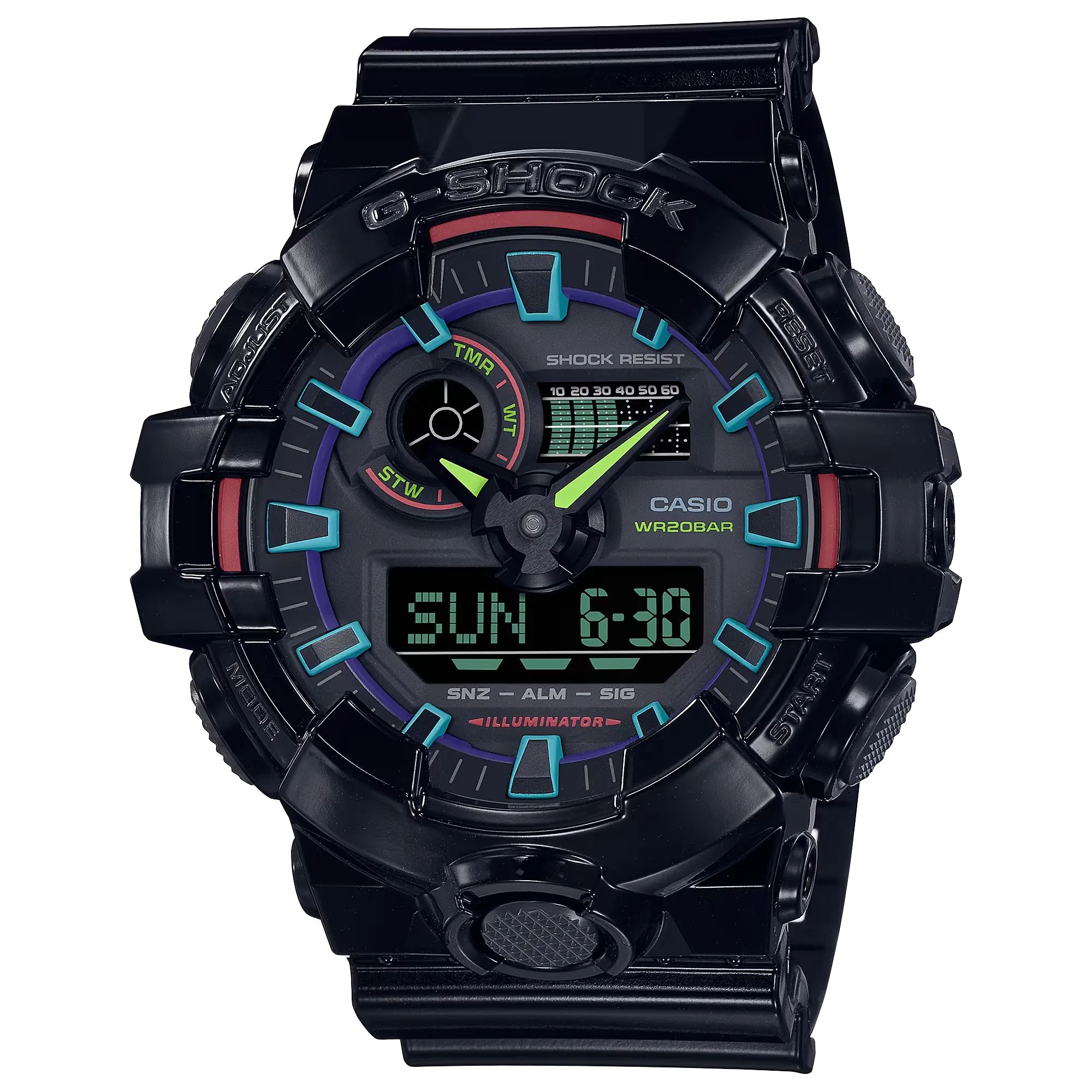 GA-700RGB-1A Virtual Rainbow Limited Edition Watch