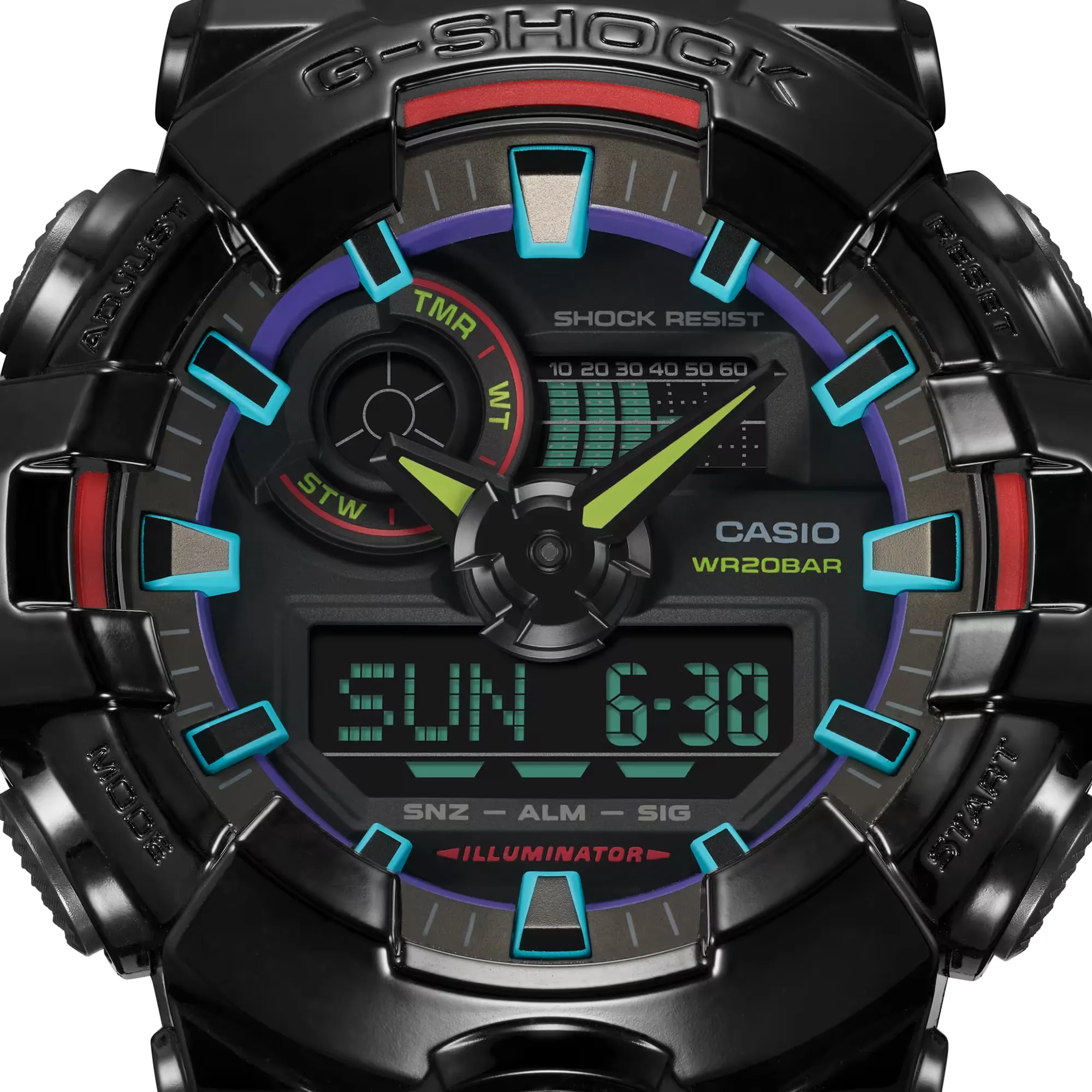 GA-700RGB-1A Virtual Rainbow Limited Edition Watch