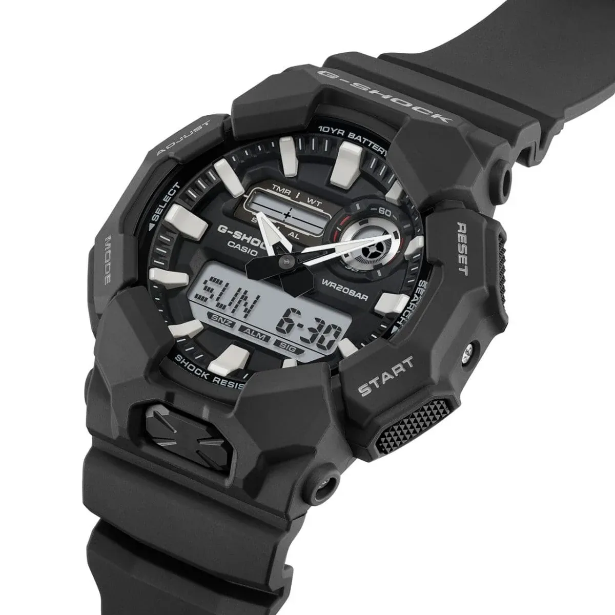 GA010-1A1 Black G-Shock Dual Time Watch