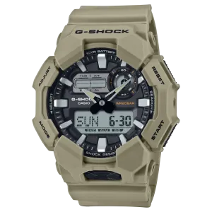 GA010-5A Beige G-Shock Dual Time Watch