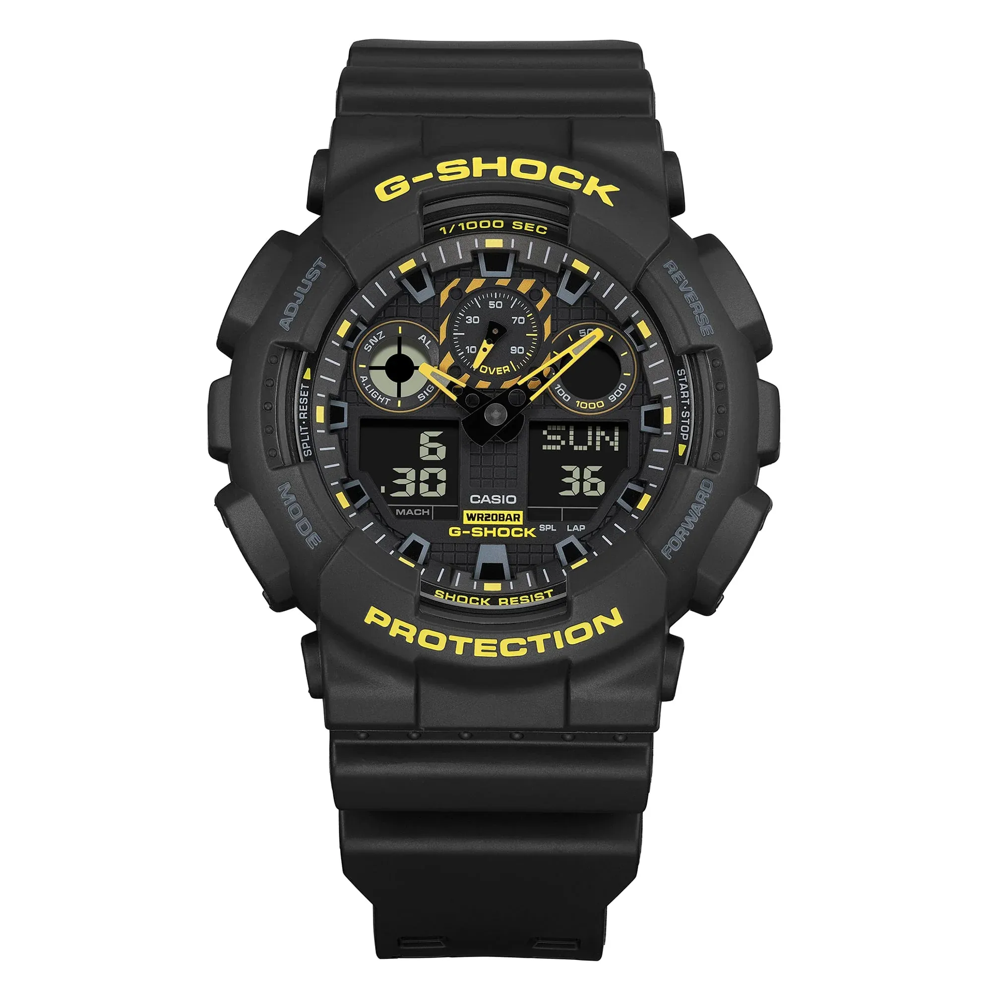 GA100CY-1A G-Shock Analog-Digital GA-100 Series