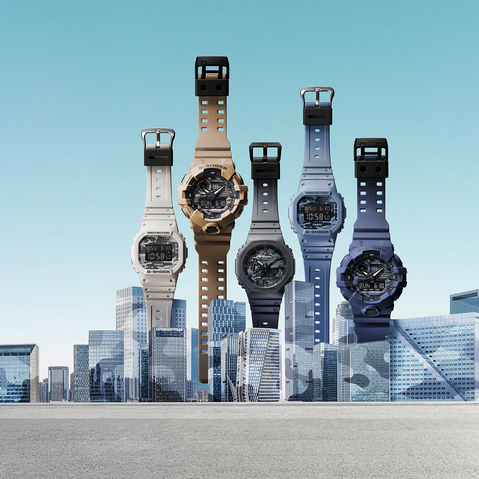 GA700CA-2A Casio G-SHOCK Camouflage Watch