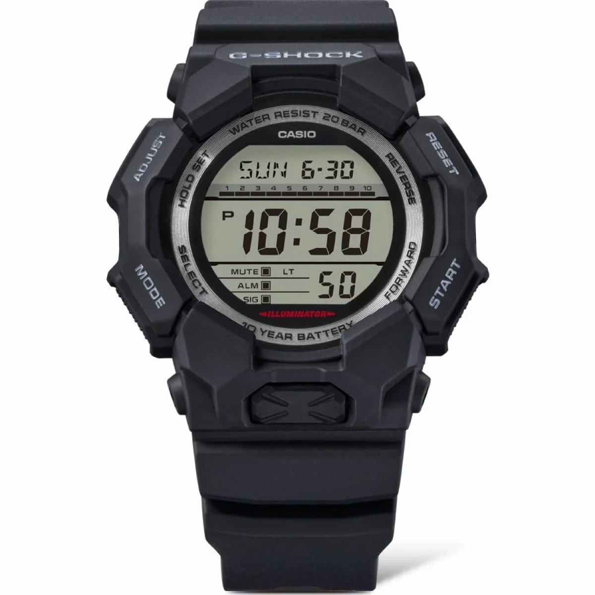GD010-1D Black G-Shock Digital Watch