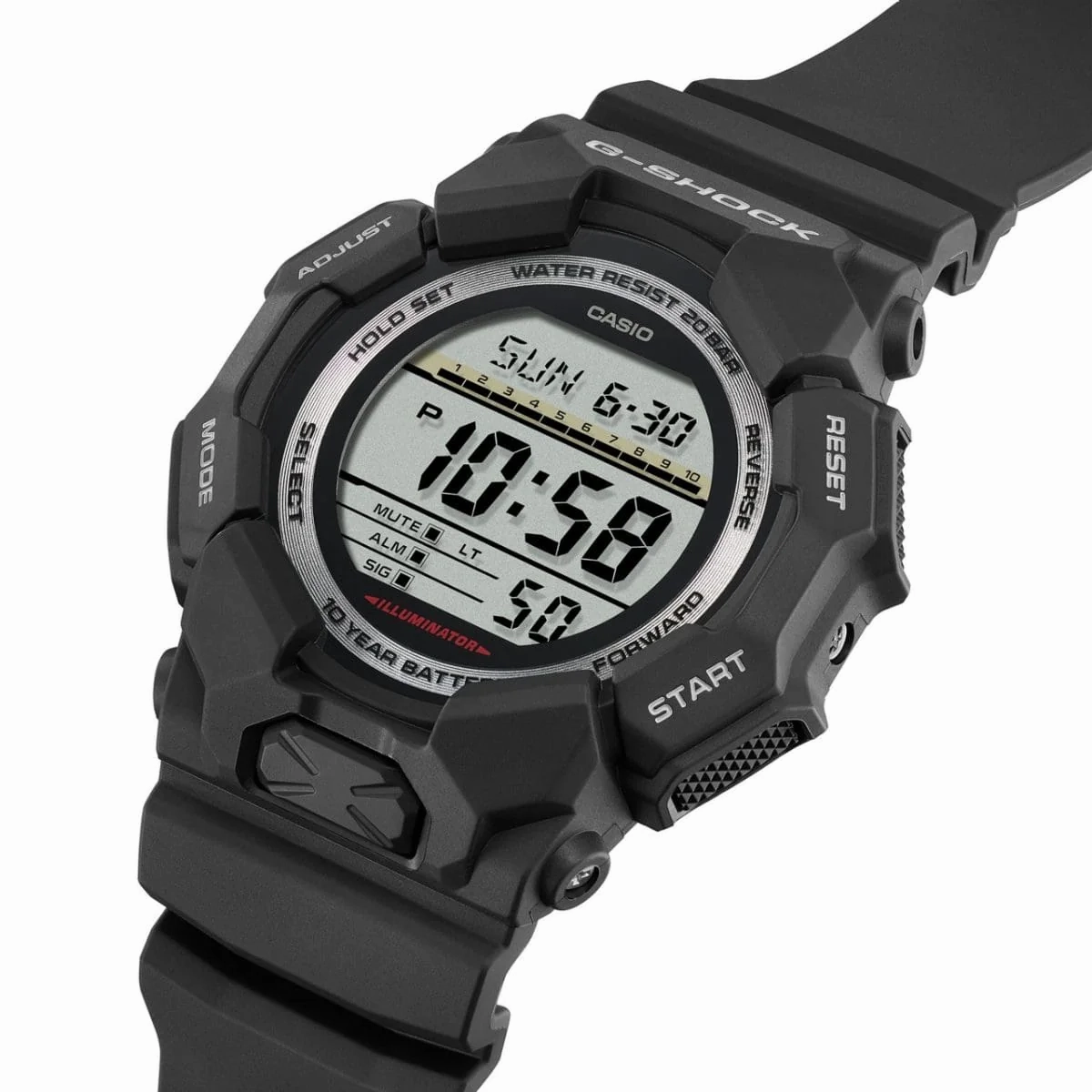 GD010-1D Black G-Shock Digital Watch
