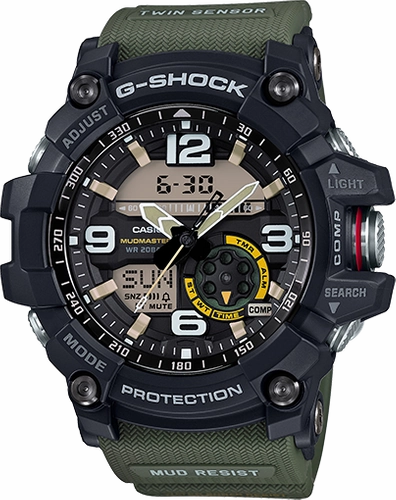 GG1000-1A3 G-Shock MUDMASTER Twin Sensor
