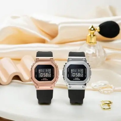 GMS5600PG-1D G-Shock Womens Pink Gold Bezel Watch