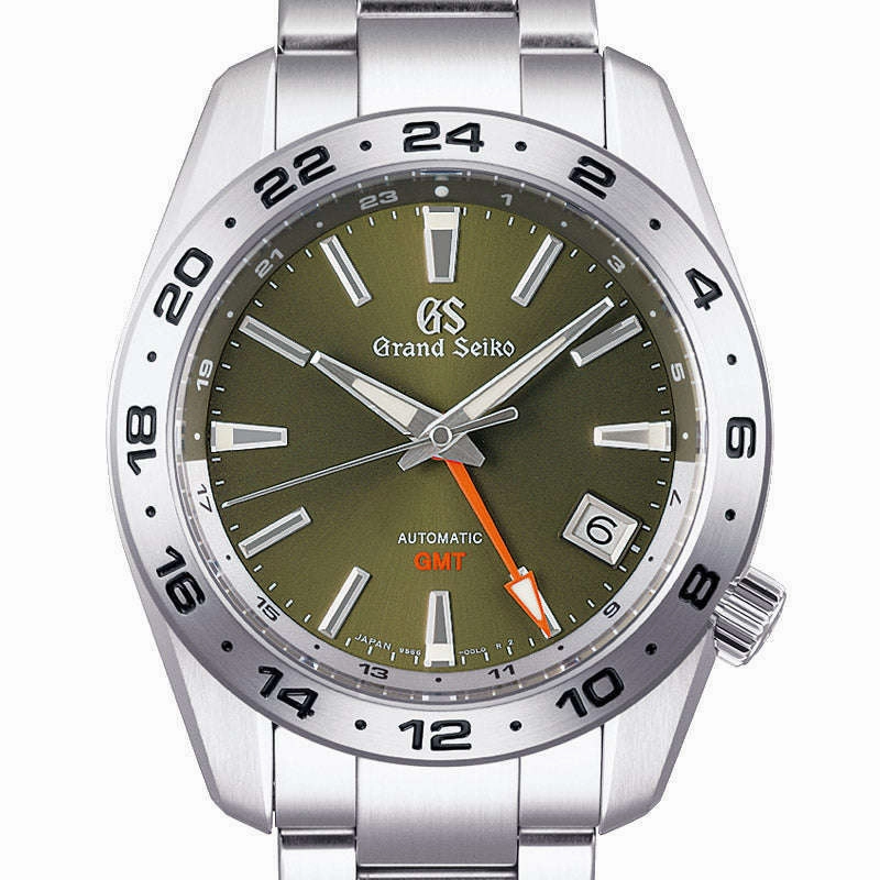 GRAND SEIKO AUTOMATIC GMT 40.5 MM MEN WATCH SBGM247