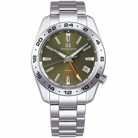 GRAND SEIKO AUTOMATIC GMT 40.5 MM MEN WATCH SBGM247