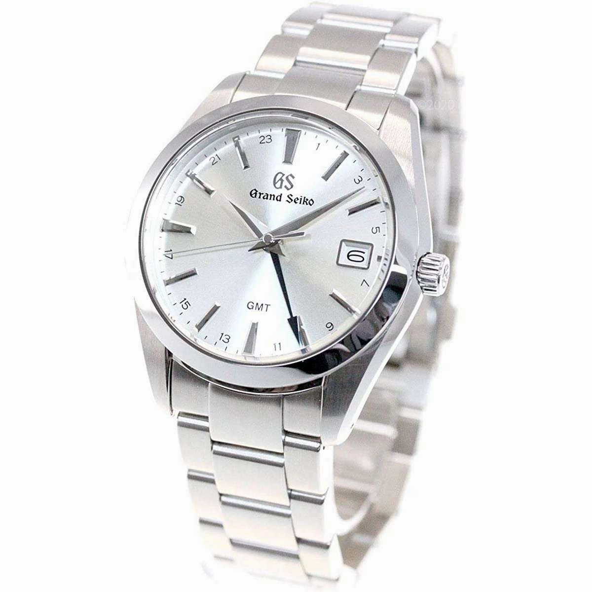 GRAND SEIKO GMT QUARTZ 40 MM MEN WATCH SBGN011