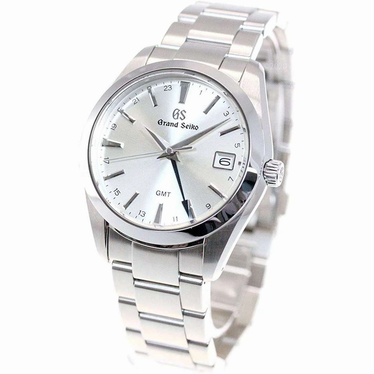 GRAND SEIKO GMT QUARTZ 40 MM MEN WATCH SBGN011
