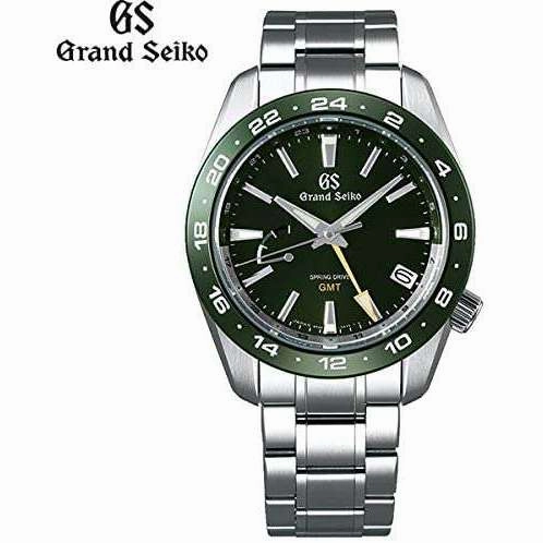 GRAND SEIKO SPRING DRIVE GMT 40.5 MM MEN WATCH SBGE257