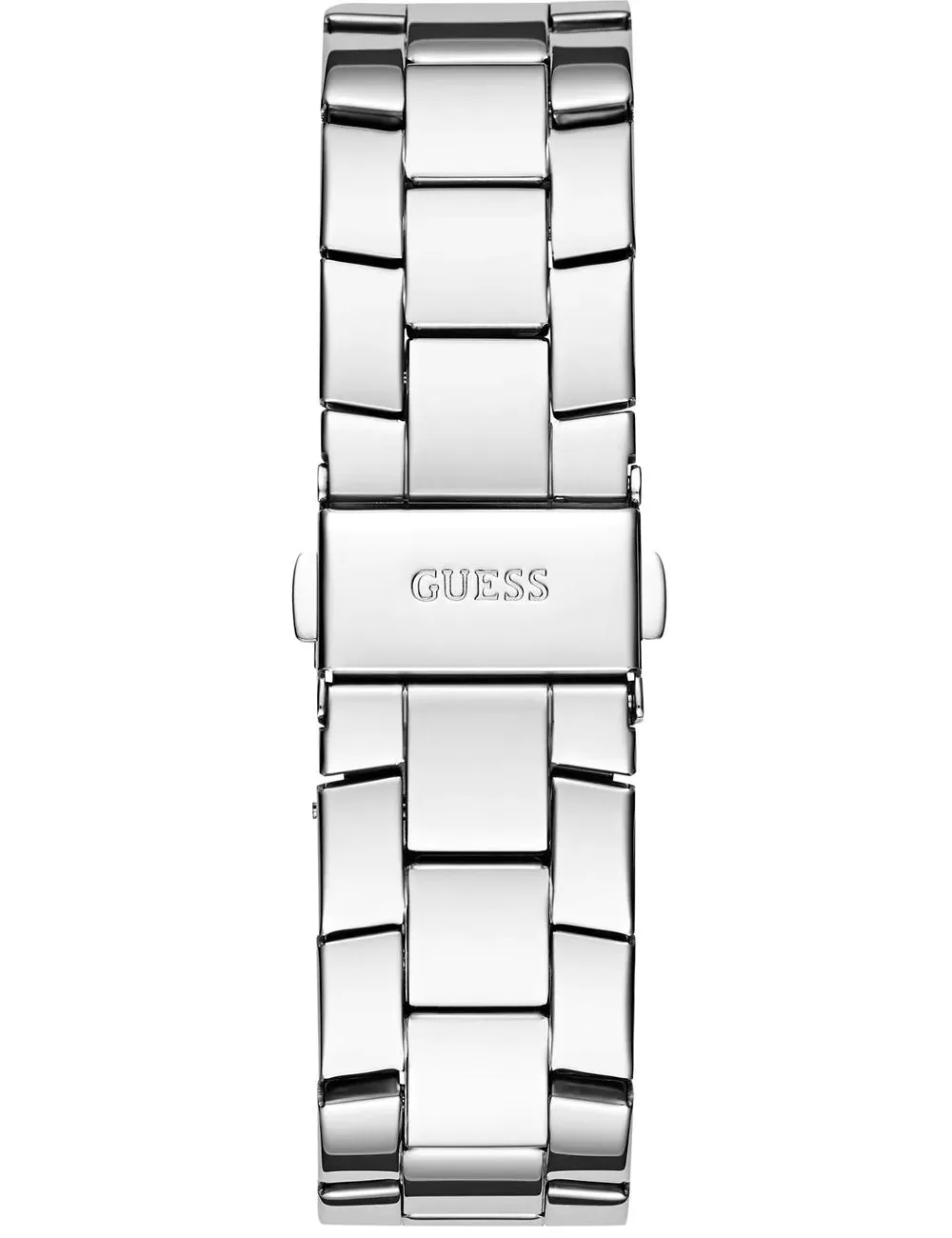 Guess Majesty Silver Dial Stainless Steel Watch GW0771L1
