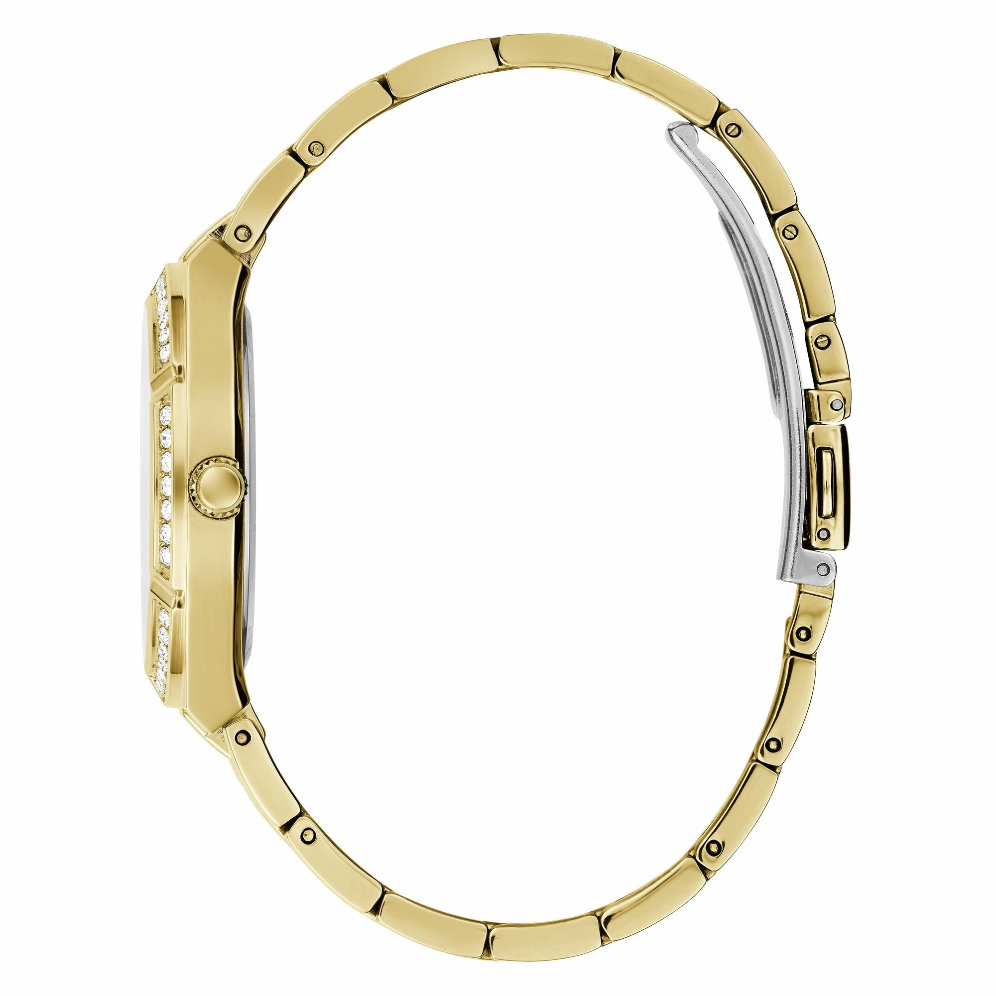 GUESS Gold Cosmo Crystal Watch GW0033L2