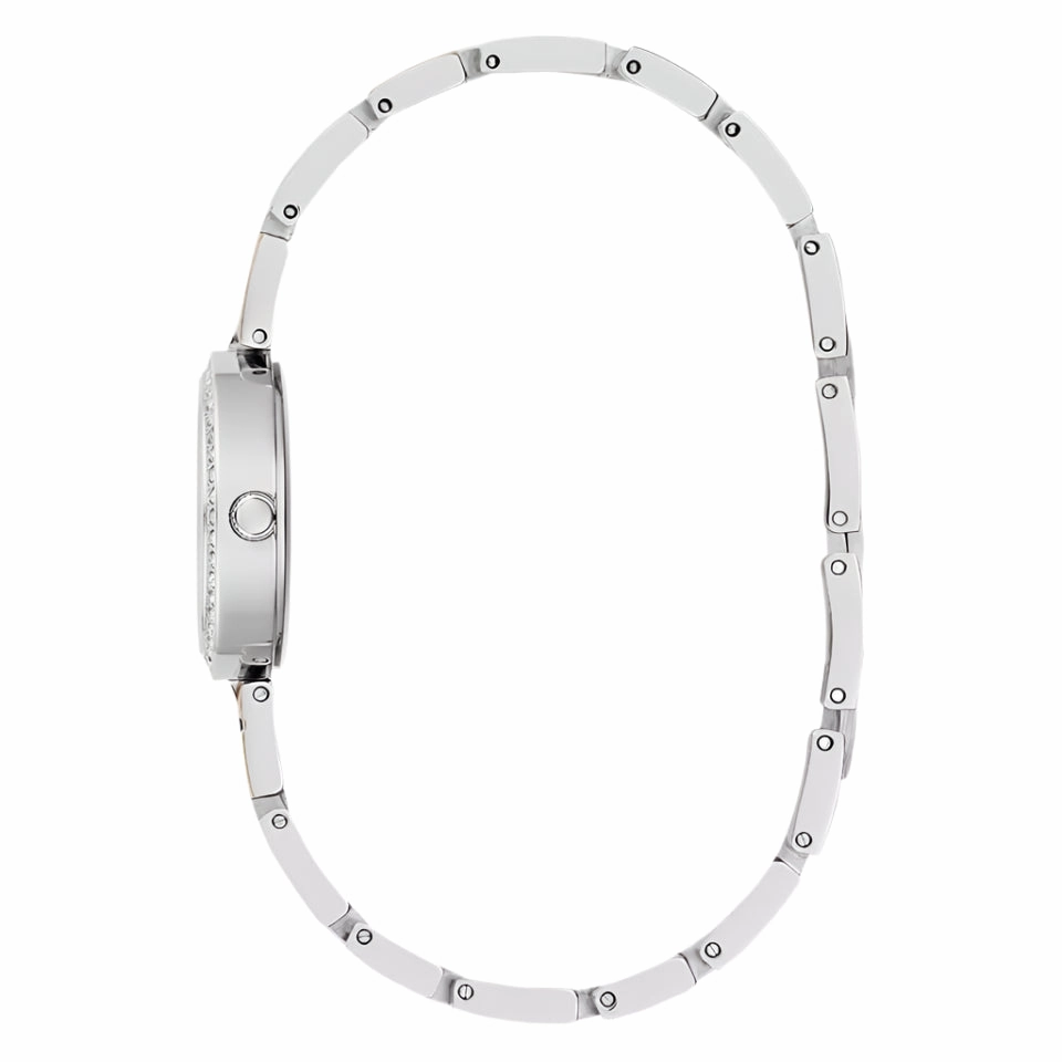 Guess Lady G Silver Dial Two Tone Stainless Steel Watch GW0656L2