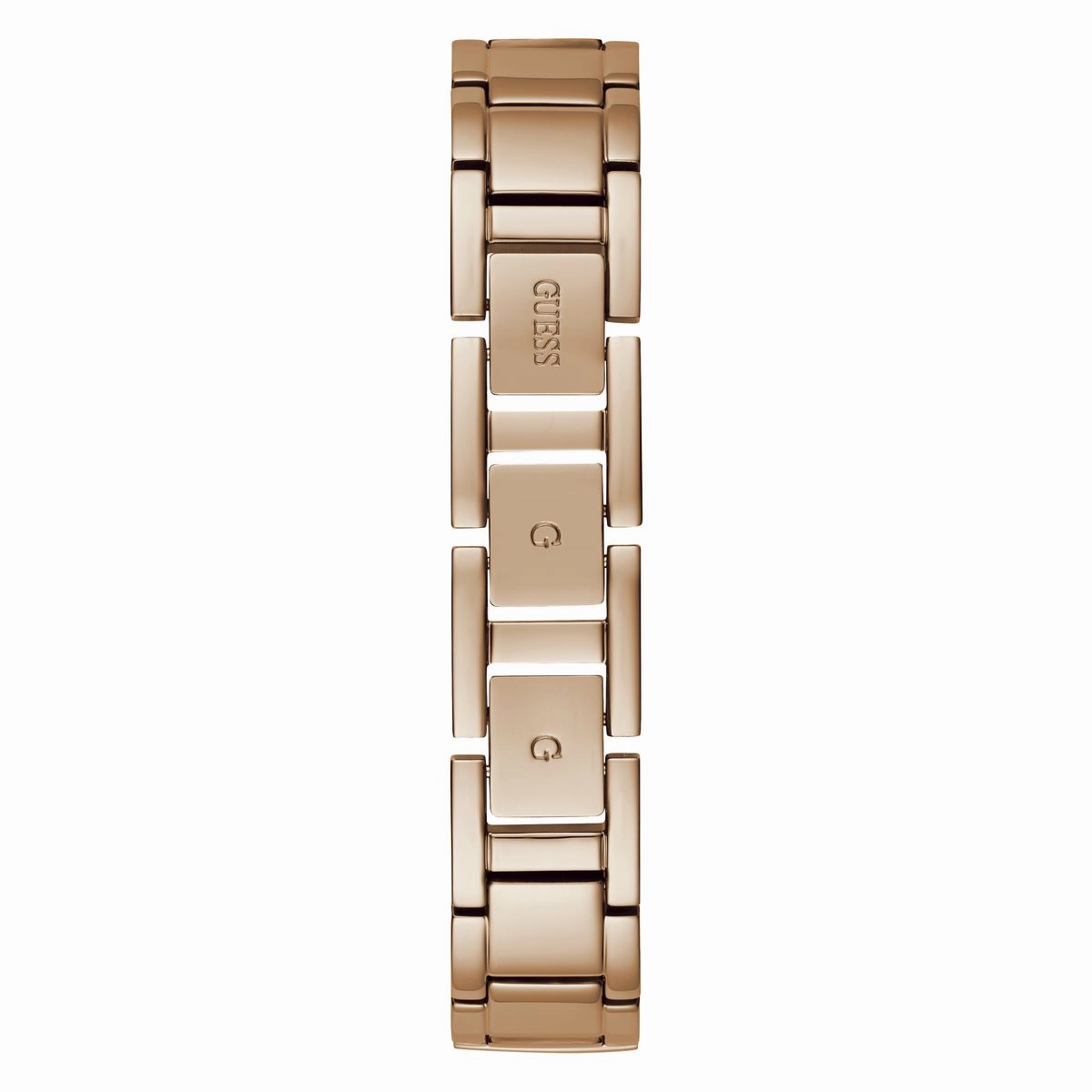 Guess Treasure Rose Gold Dial Stainless Steel Watch GW0476L3