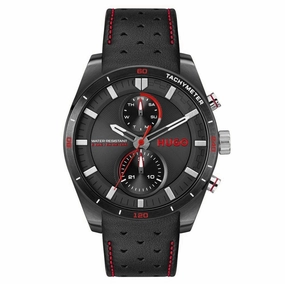 Hugo Mens Leather Strap #Fast Watch 1530370