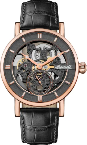 Ingersoll Herald Automatic Skeleton Black Watch