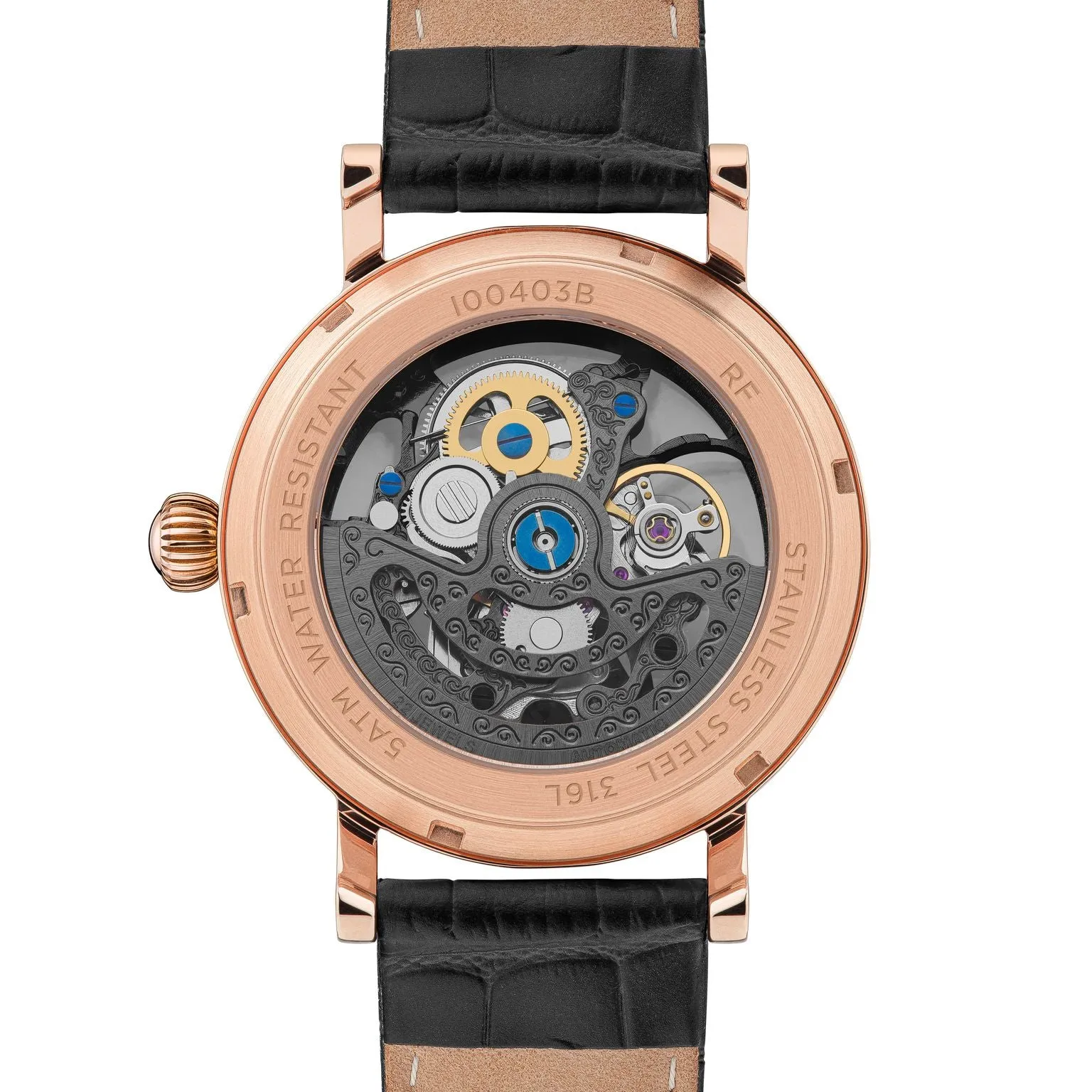 Ingersoll Herald Automatic Skeleton Black Watch