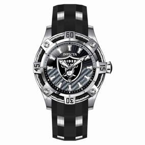 Invicta Men's Quartz Watch - NFL Las Vegas Raiders Grey and Black Dial Strap | 42066