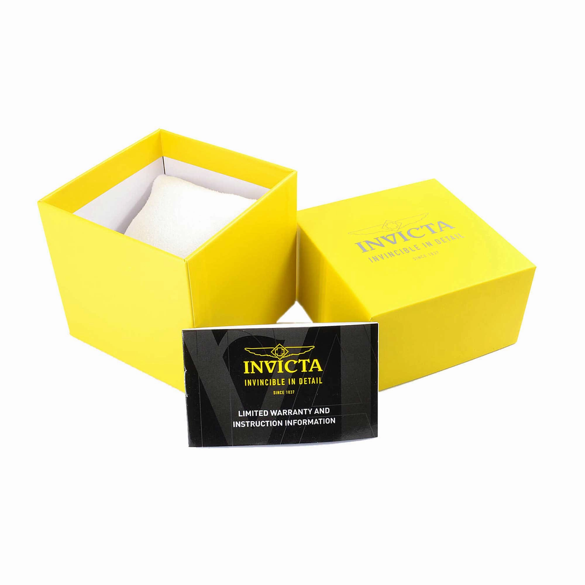 Invicta Men's Watch - Anatomic Automatic Skeleton Dial Yellow Silicone Strap | 44265