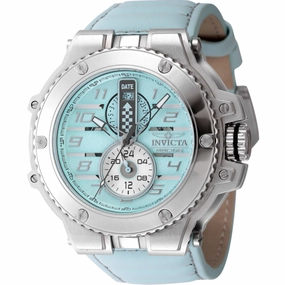 Invicta Men's Watch - Invicta Racing Downforce Turquoise Leather Strap Date | 47377