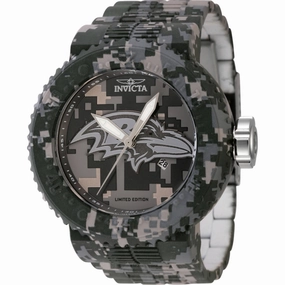 Invicta Men's Watch - NFL Baltimore Ravens Quartz Stainless Steel Bracelet | 45108