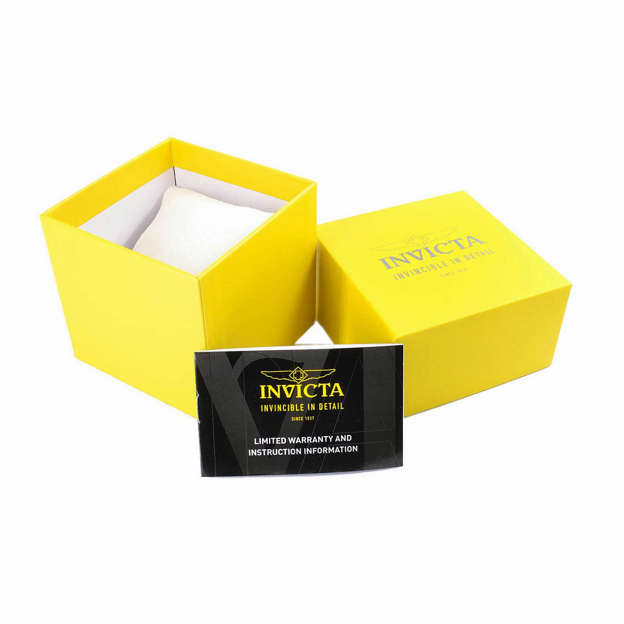 Invicta Men's Watch - Pro Diver Quartz Black Dial Yellow Gold Mesh Bracelet | 47632