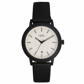 Jag Bronte White Dial 39.5mm Watch J2629