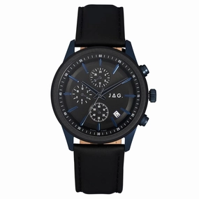 Jag Jamieson Black Dial 42mm Watch J2642