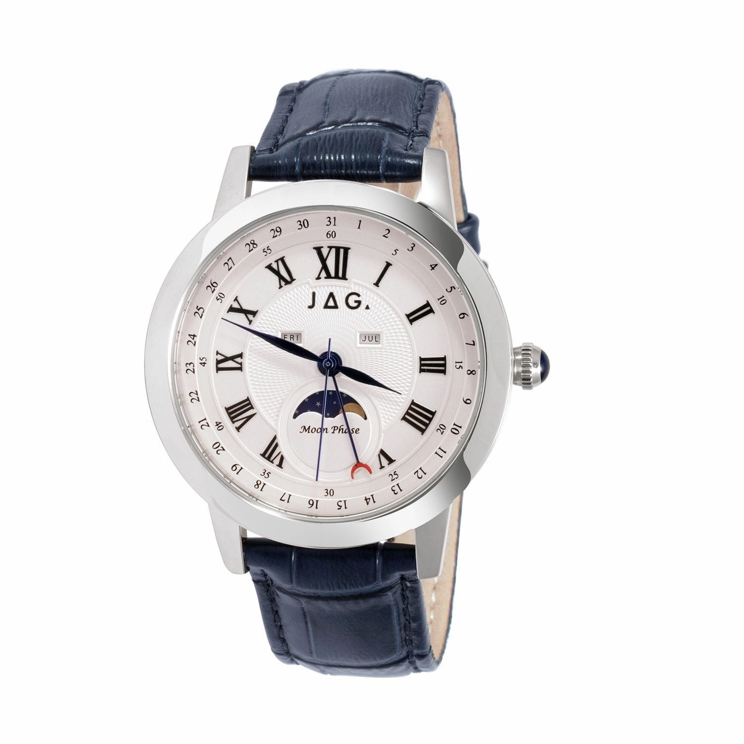 Jag Mosman Silver Dial 42mm Watch J2774