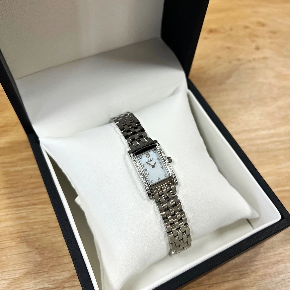 Longines Dolcevita Ladies Watch Elegance Collection Diamond Set Pre Owned L5.158.0.94.6 RW0635