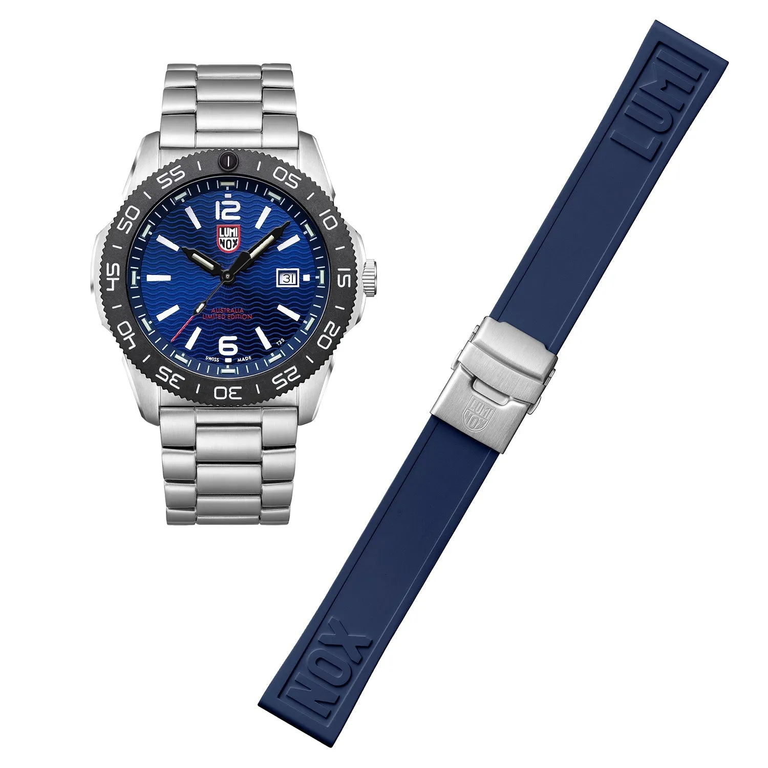 Luminox Australian Limited Edition 44mm Blue Dial Watch XS.3123.DUR.N.SET