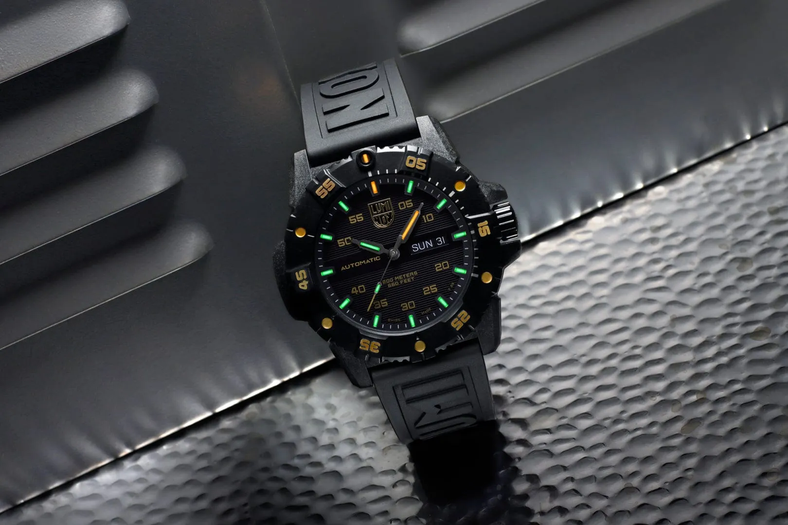 Luminox Limited Edition Master Carbon Seal Automatic Watch XS.3865.GOLD