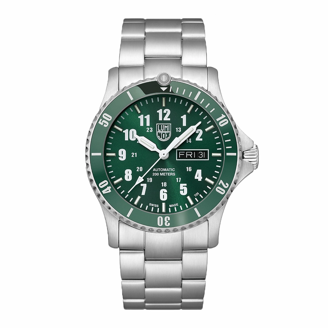 Luminox Automatic Sport Timer Green Dive 42 mm Watch XS.0937