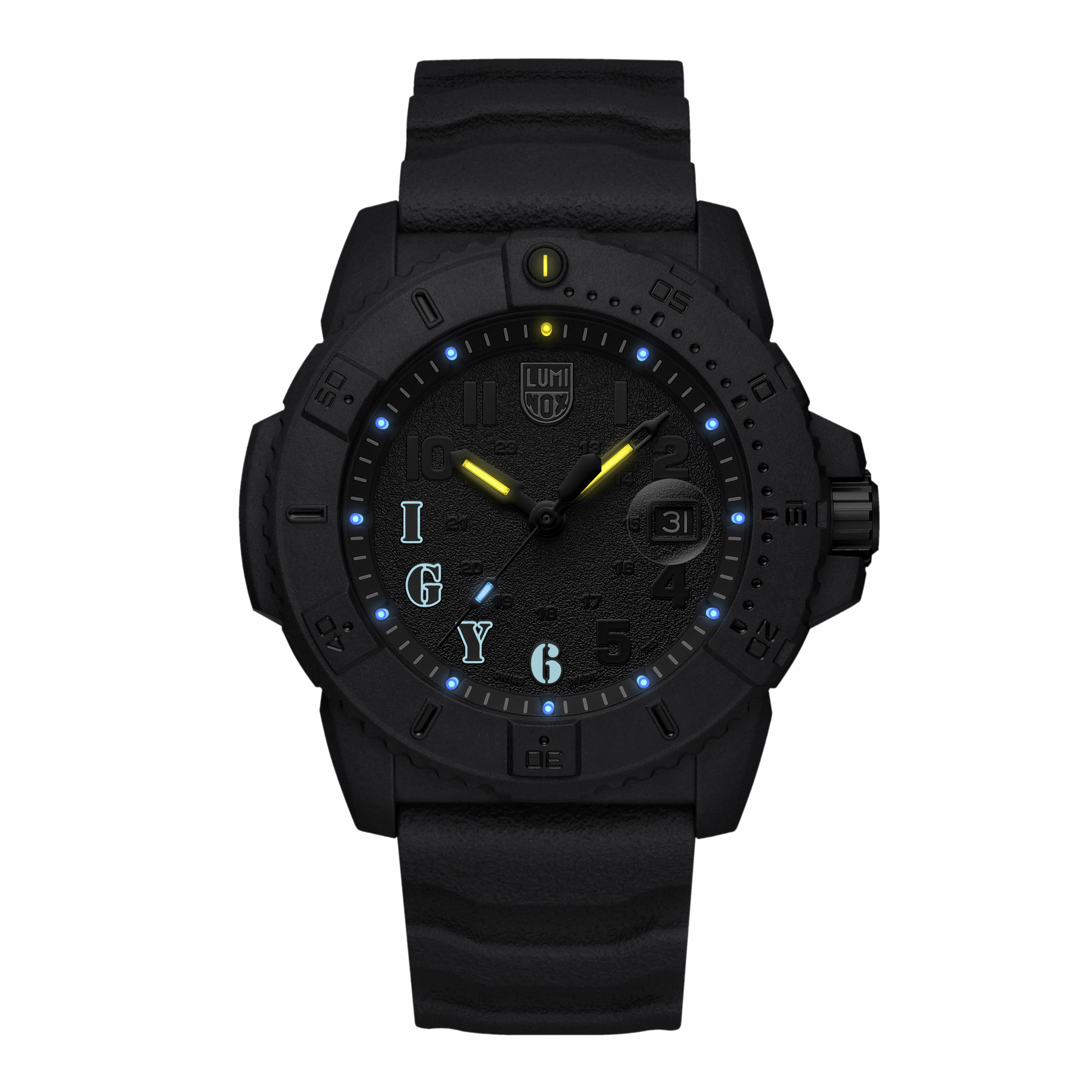 Luminox Limited Edition Navy Seal Foundation Black Dial Watch XS.3611.IGY6.NSF