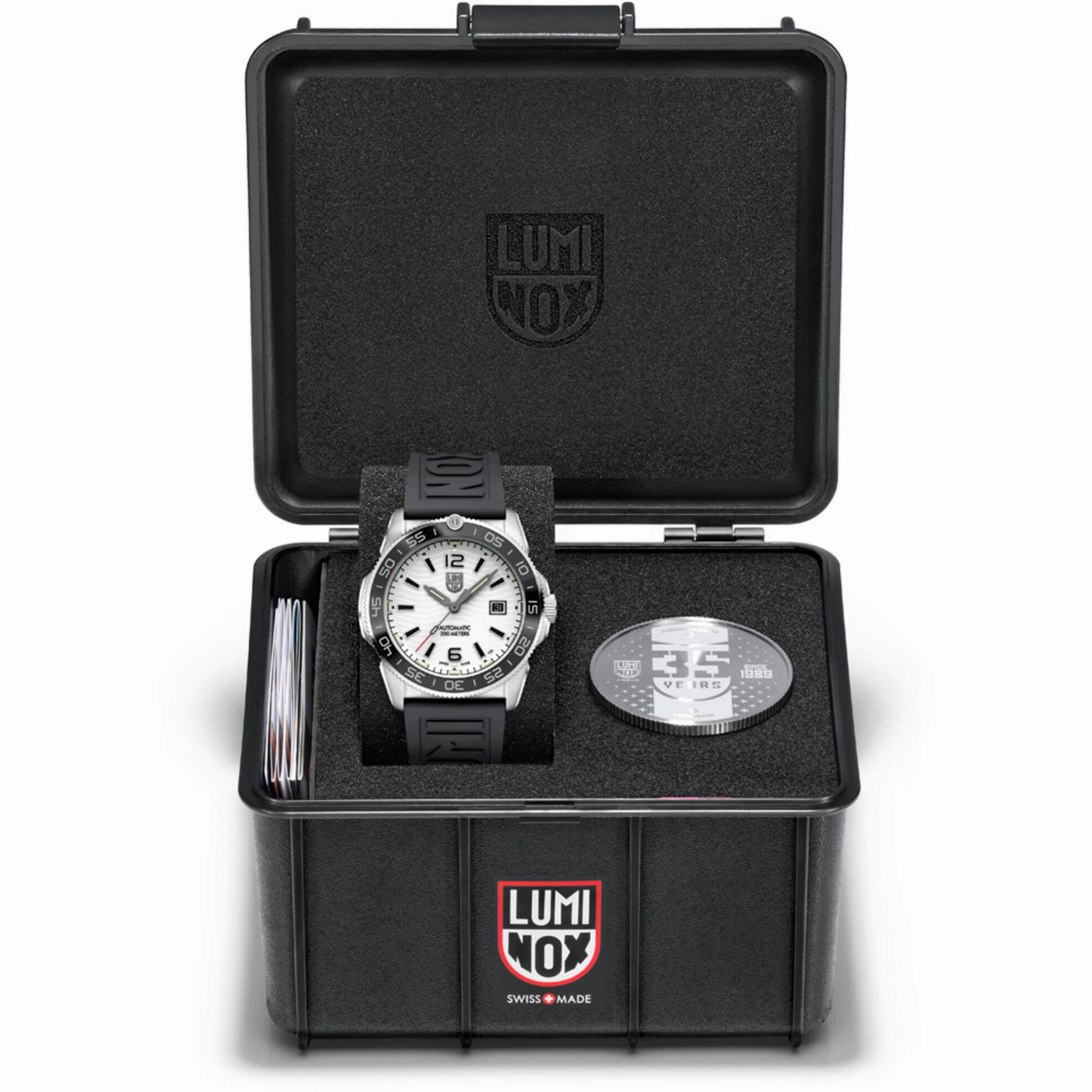 Luminox Men's Watch - Pacific Diver Automatic White Dial Rubber Strap | XS.3101.H