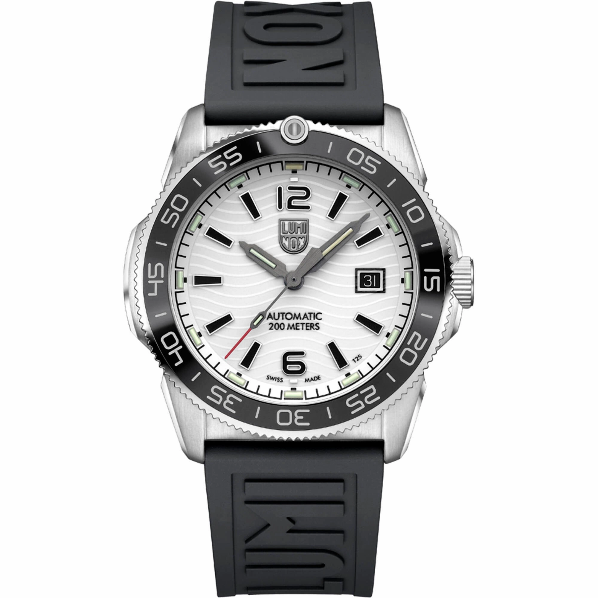 Luminox Men's Watch - Pacific Diver Automatic White Dial Rubber Strap | XS.3101.H