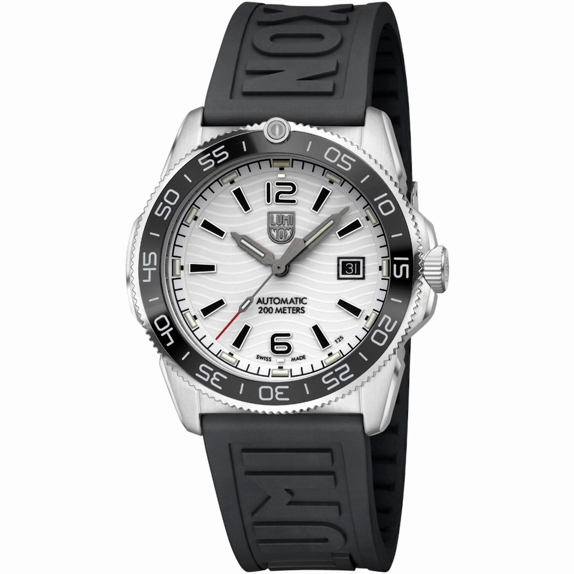 Luminox Men's Watch - Pacific Diver Automatic White Dial Rubber Strap | XS.3101.H