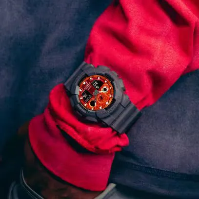 MEN'S ANALOG-DIGITAL WATCH (GA-100FL-8A)