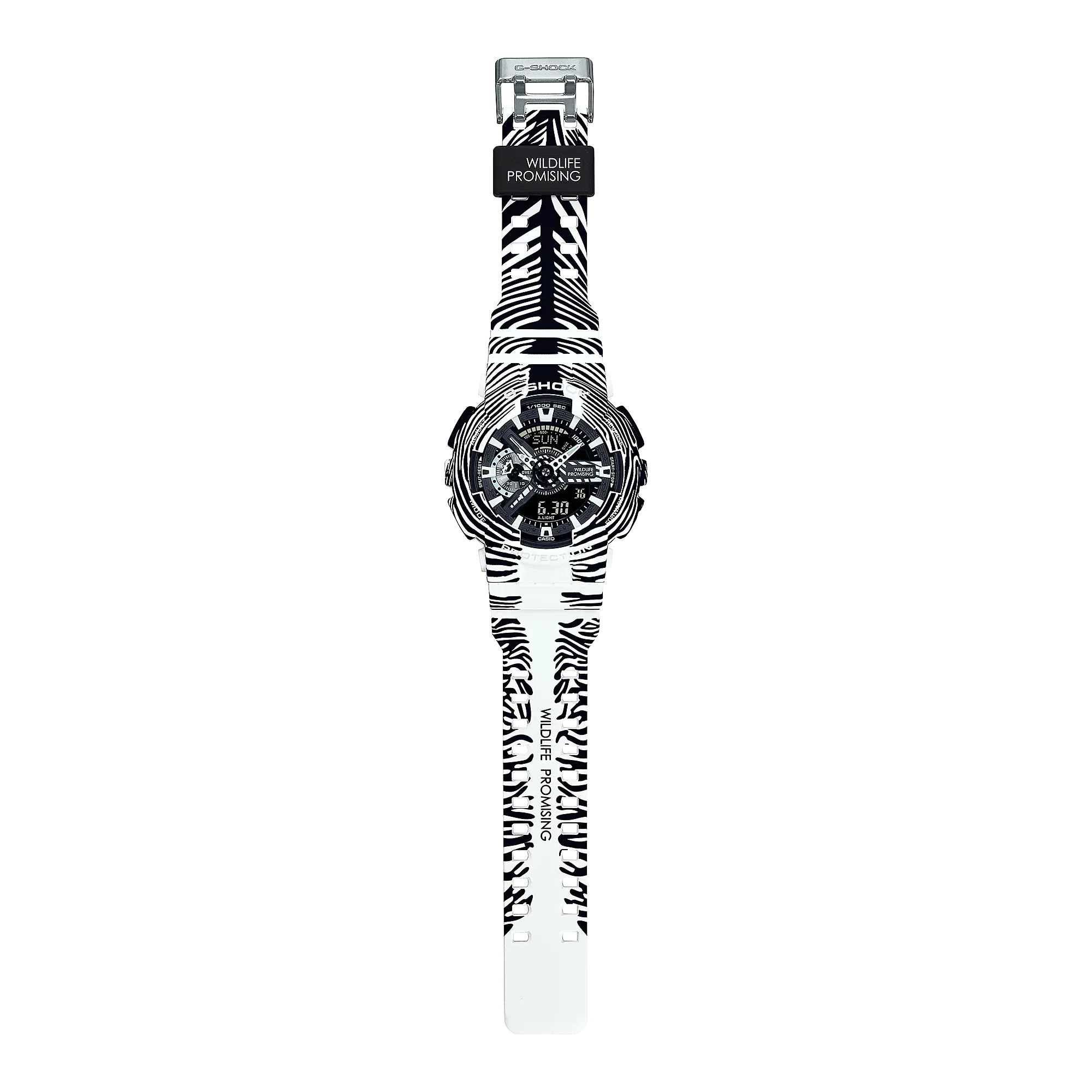 Men's Analog Digital Watch - WILDLIFE PROMISING Collaboration Model (GA-110WLP-7ADR)