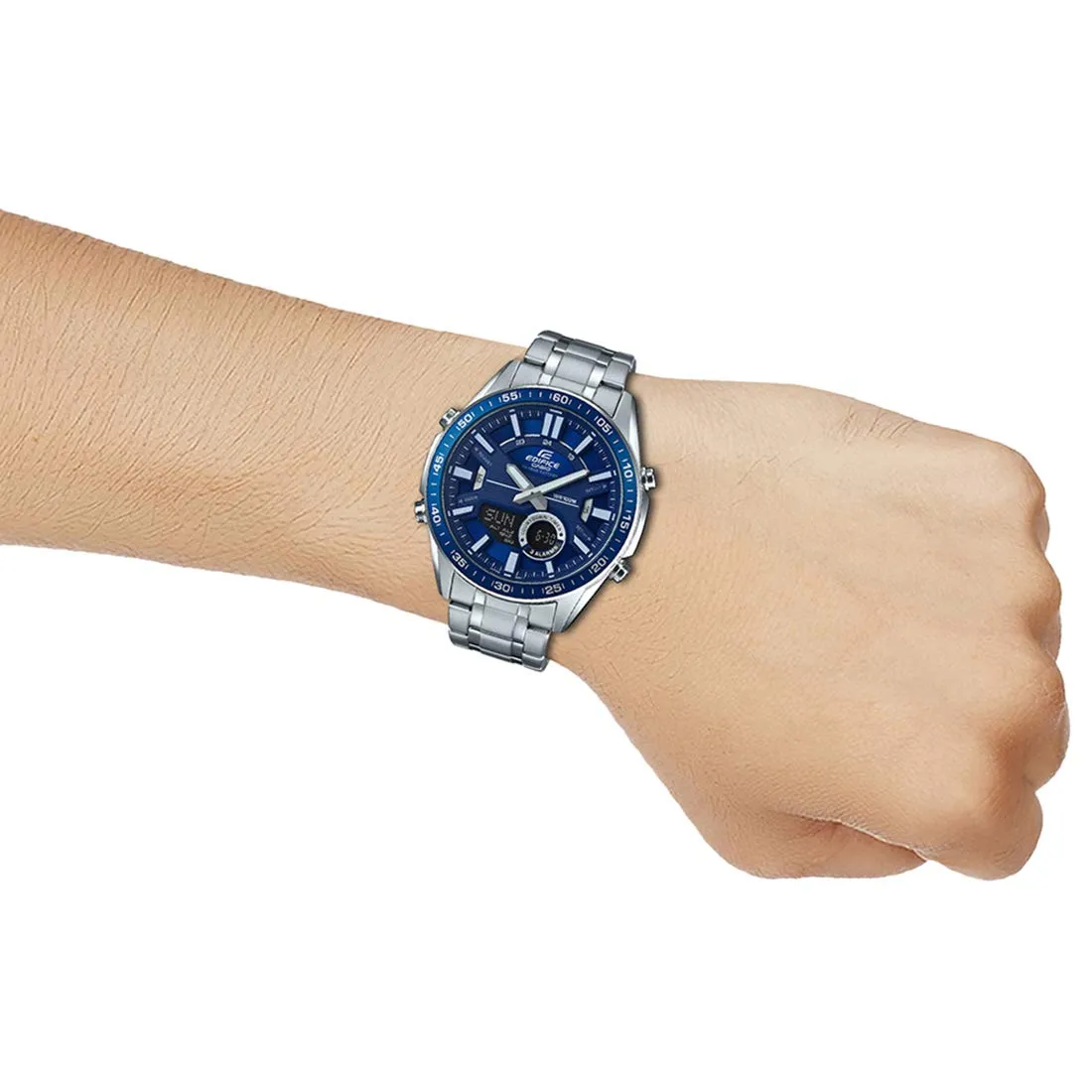 MEN'S EDIFICE WATCH (EFV-C100D-2AVDF)