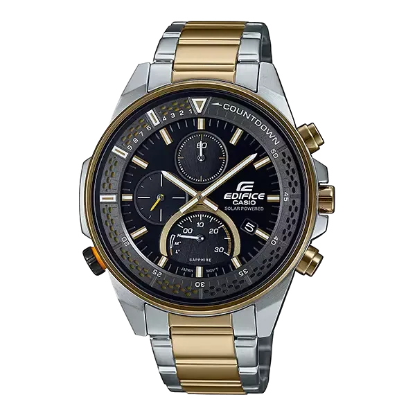 Men's Sporty Solar Powered Chronograph Watch (EFS-S590SG-1AVUDF)