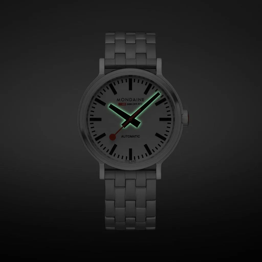 Mondaine Stainless Steel Automatic Watch MST.4161B.SJ