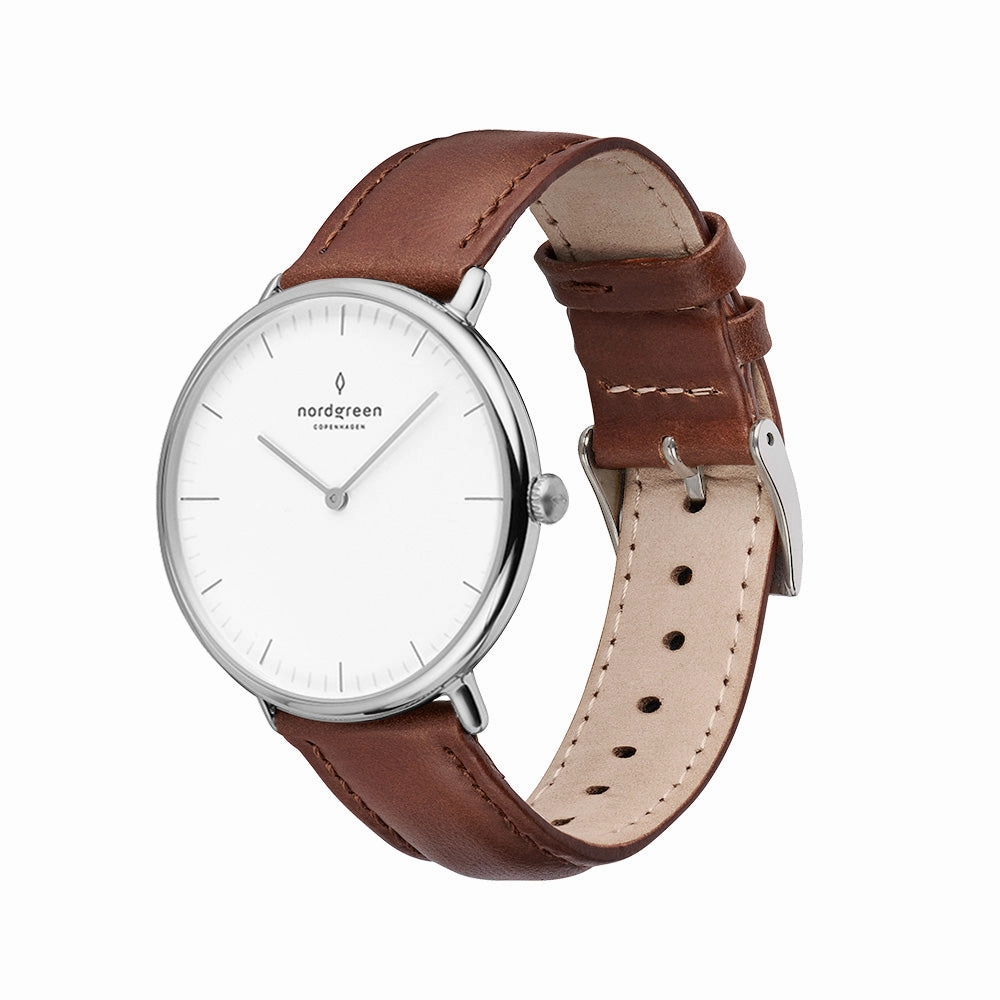 Nordgreen Native 40mm Brown Watch