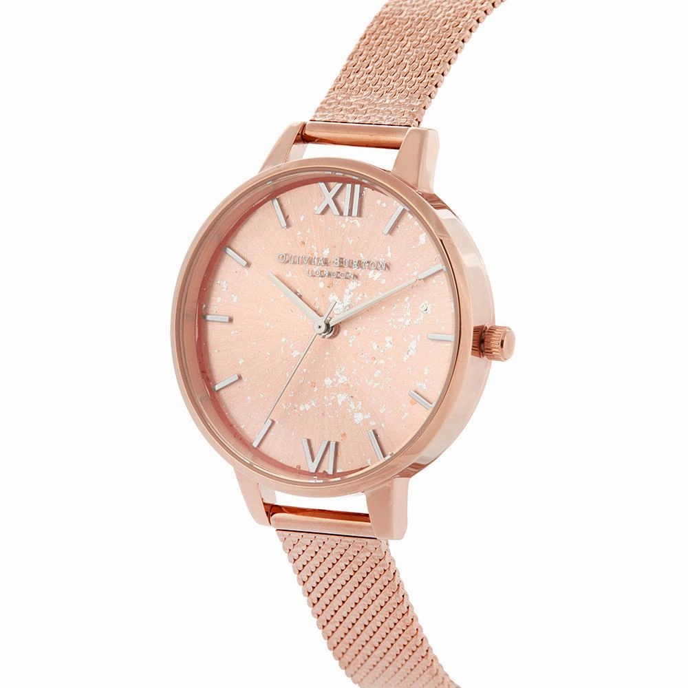 Olivia Burton Celestial Rose Gold Watch - Rose Gold