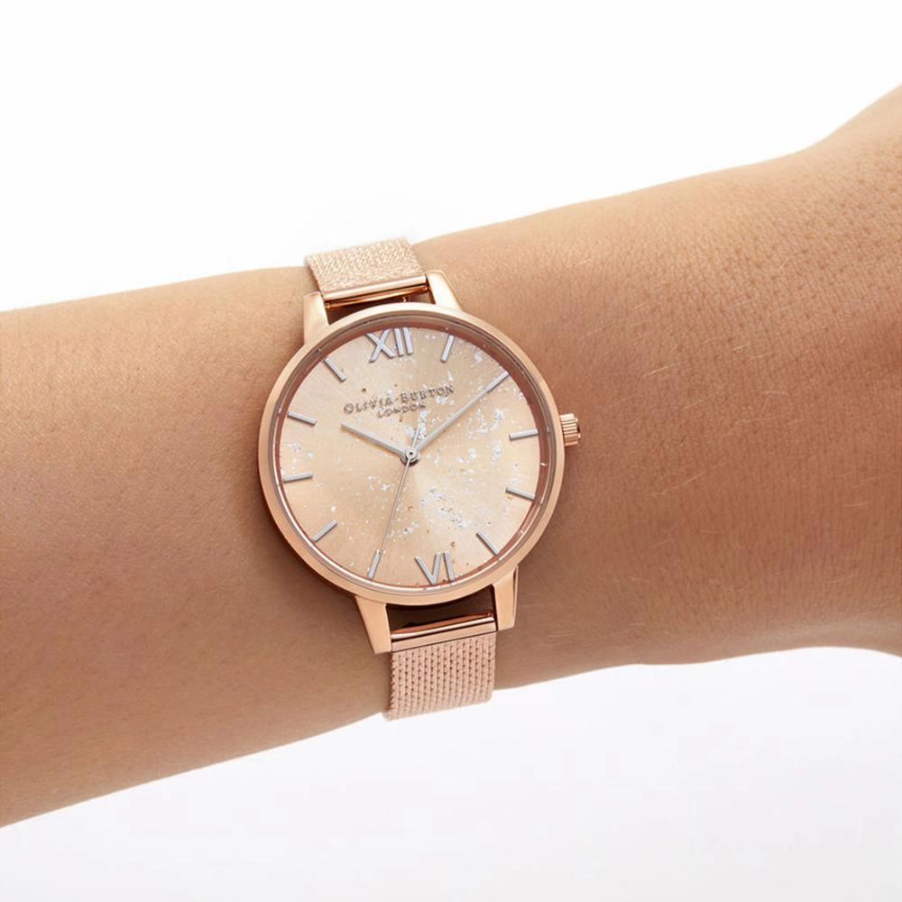 Olivia Burton Celestial Rose Gold Watch - Rose Gold