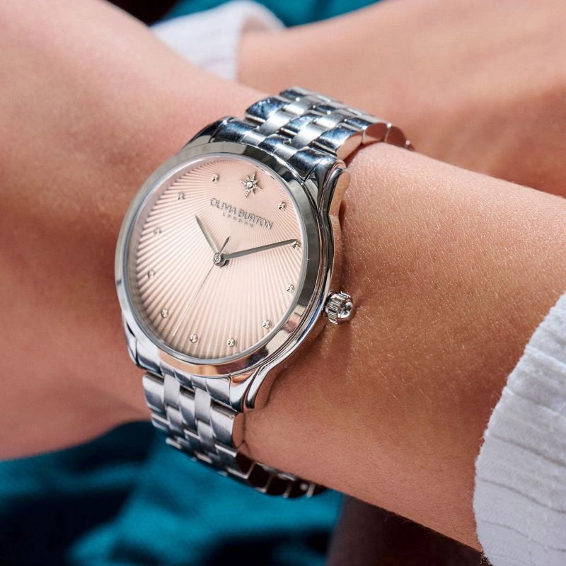 Olivia Burton Celestial Starlight Silver Ladies Watch 24000047