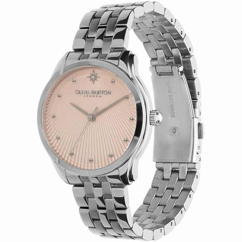 Olivia Burton Celestial Starlight Silver Ladies Watch 24000047