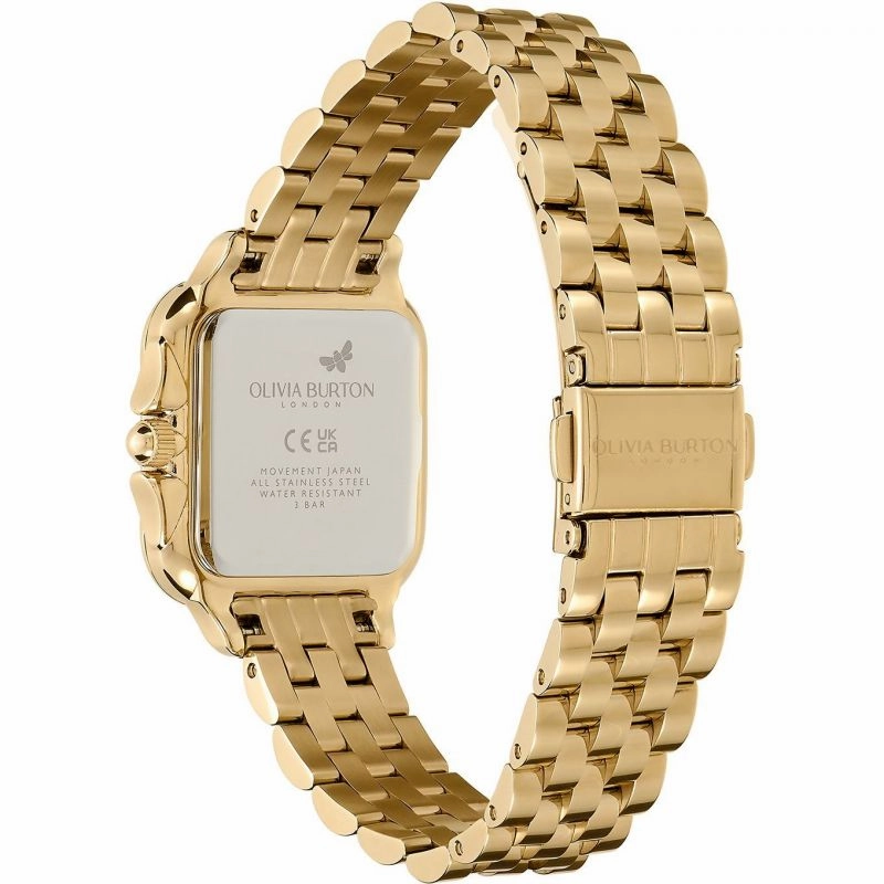 Olivia Burton Grosvenor Gold Plated Ladies Watch 24000084