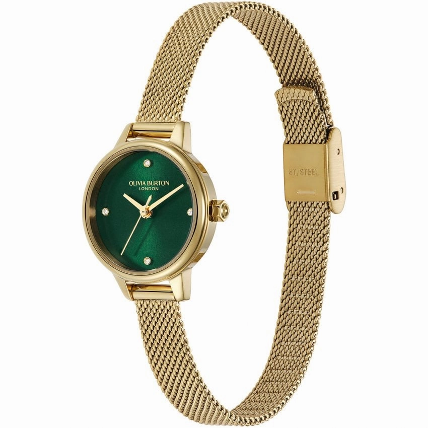 Olivia Burton Mini Classic Forest Green Dial Ladies Watch 24000246
